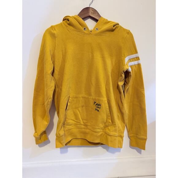 VTG Womens Pink Victoria Secret Yellow Embroidered University Size Large - Picture 3 of 7